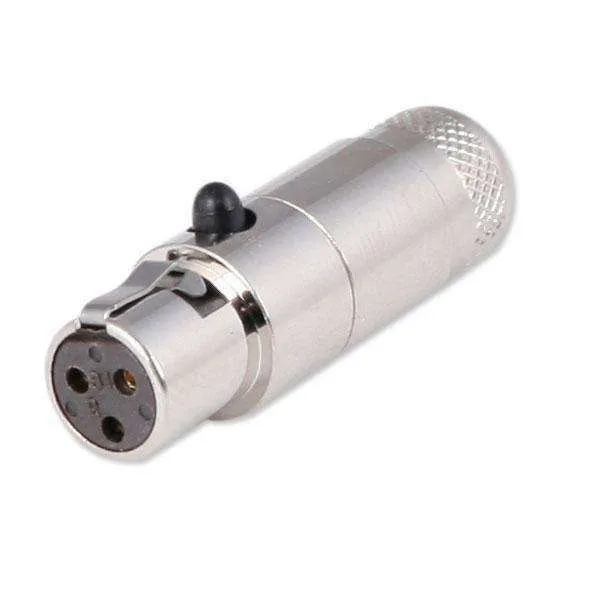 Rugged Air TA3FL connecteur mini XLR femelle 3 broches