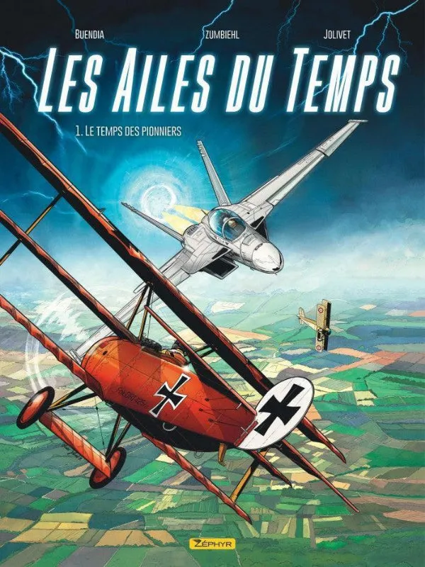 Les Ailes du temps Tome 1 bande dessinée Le temps des pionniers