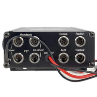 Rugged Air RRP800 intercom camion pompier 8 places double radio