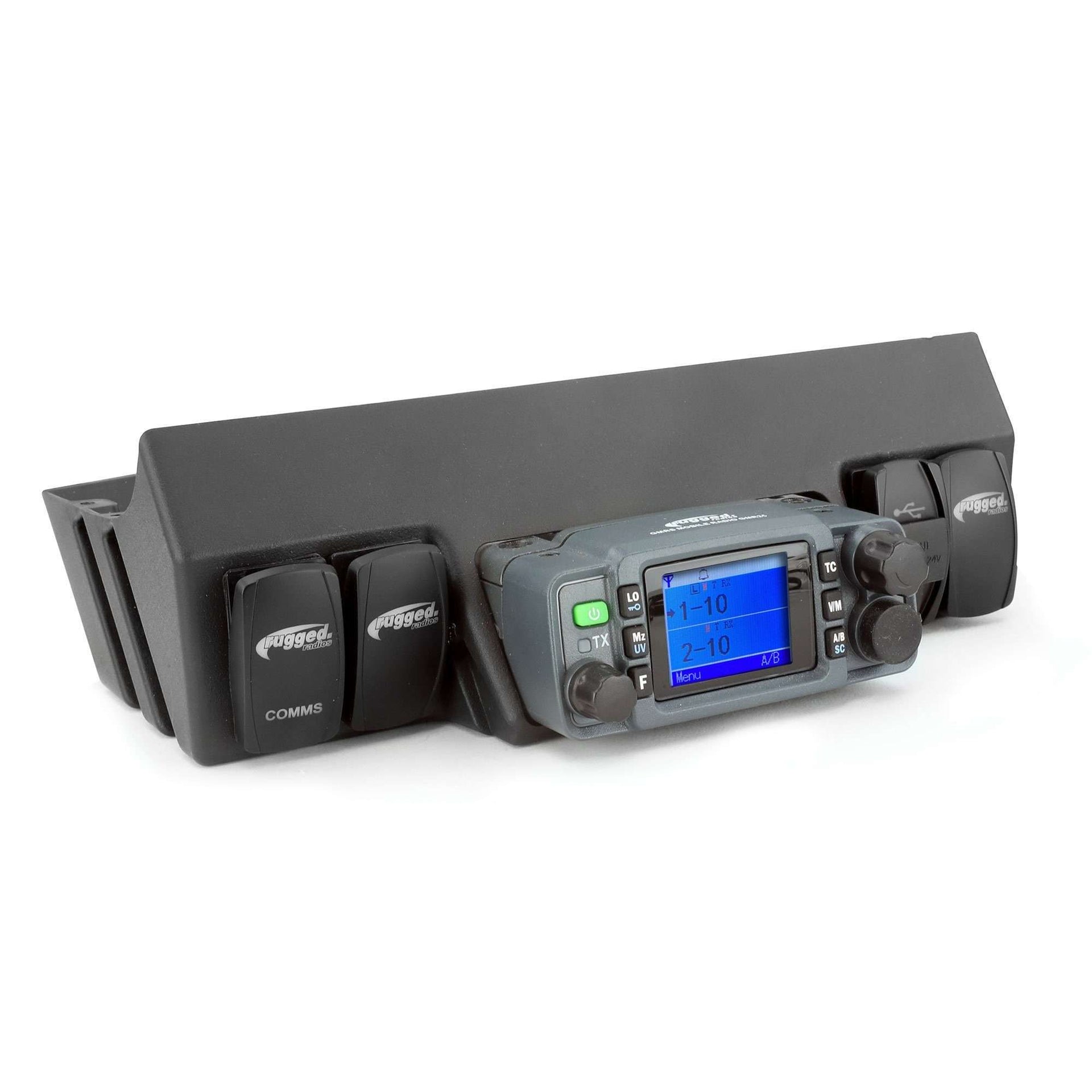 Rugged Air Jeep JK Support Pare-Brise Radio GMR25 ABM25