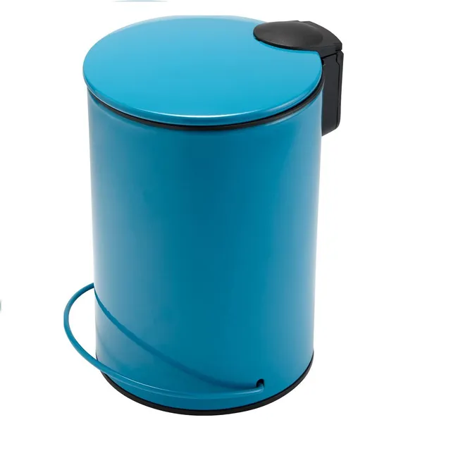 LEVASSEUR Salle de bain Poubelle à pédale 3L 17x17x25 cm