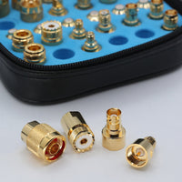 Rugged Air kit connecteurs BNC NMO plaqué or 30 pièces