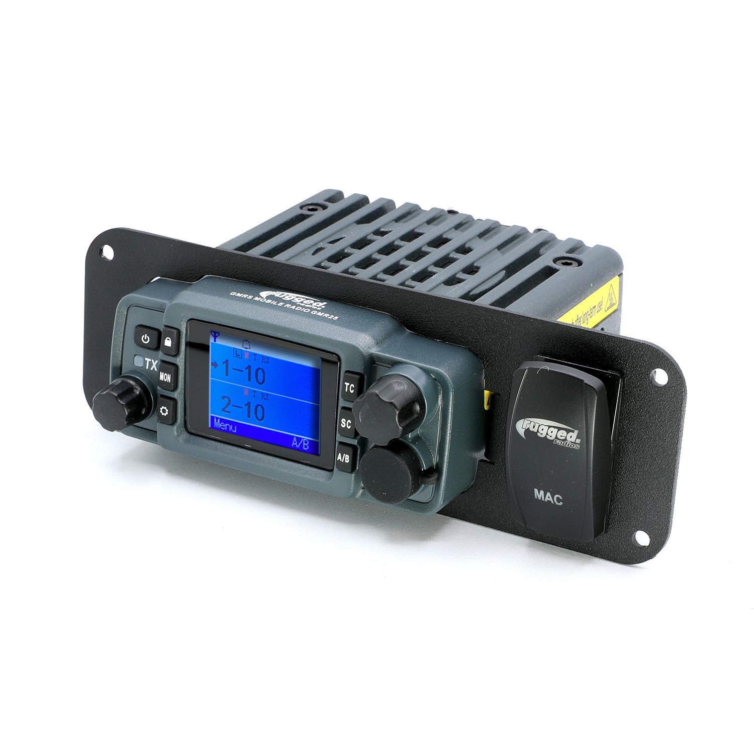 Rugged Air support tableau bord GMR25 ABM25 avec trou switch