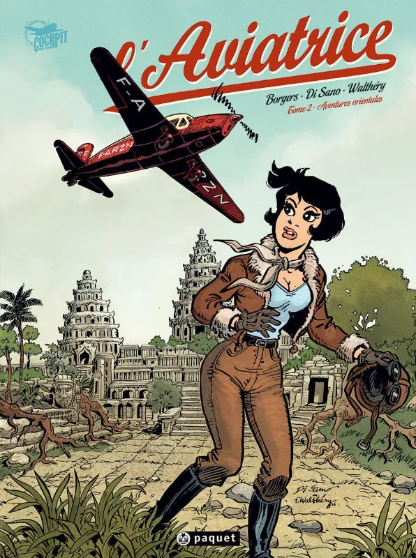 La Boutique du Pilote L'Aviatrice T2 BD Aventures orientales 48 p