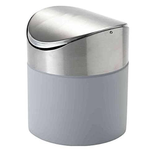 LEVASSEUR Salle de bain Poubelle à coton 1,5L inox