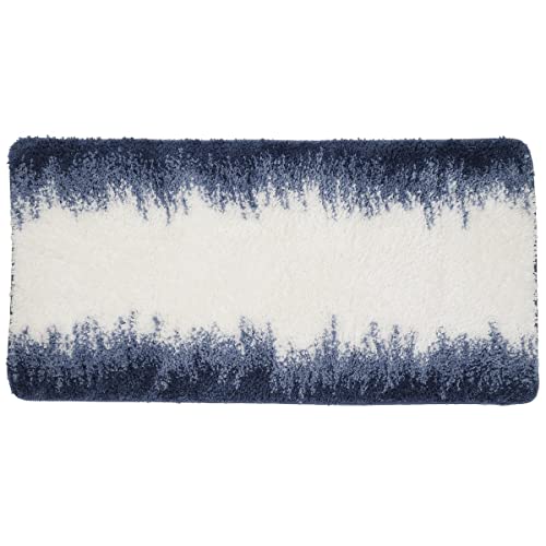 LEVASSEUR Ilyes Tapis de Bain Polyester Bleu 60x120cm