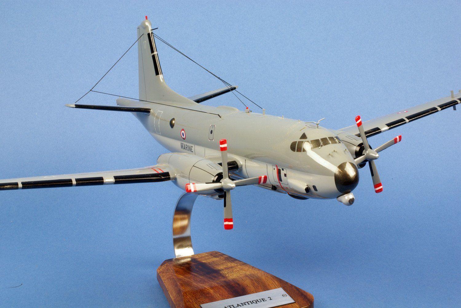 La Boutique du Pilote Atlantique 2 maquette bois 1/70