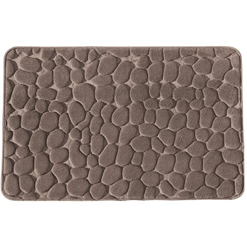 LEVASSEUR Mineral tapis de bain mémoire 60x100cm galet