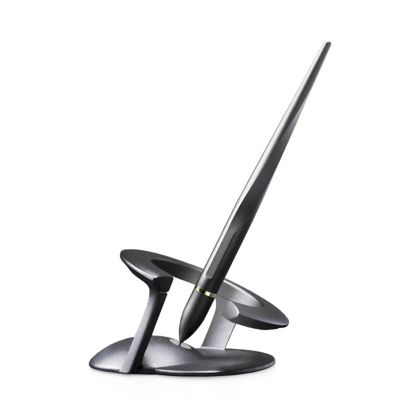 Novium Hoverpen Interstellar Space Black stylo plaqué or 18k