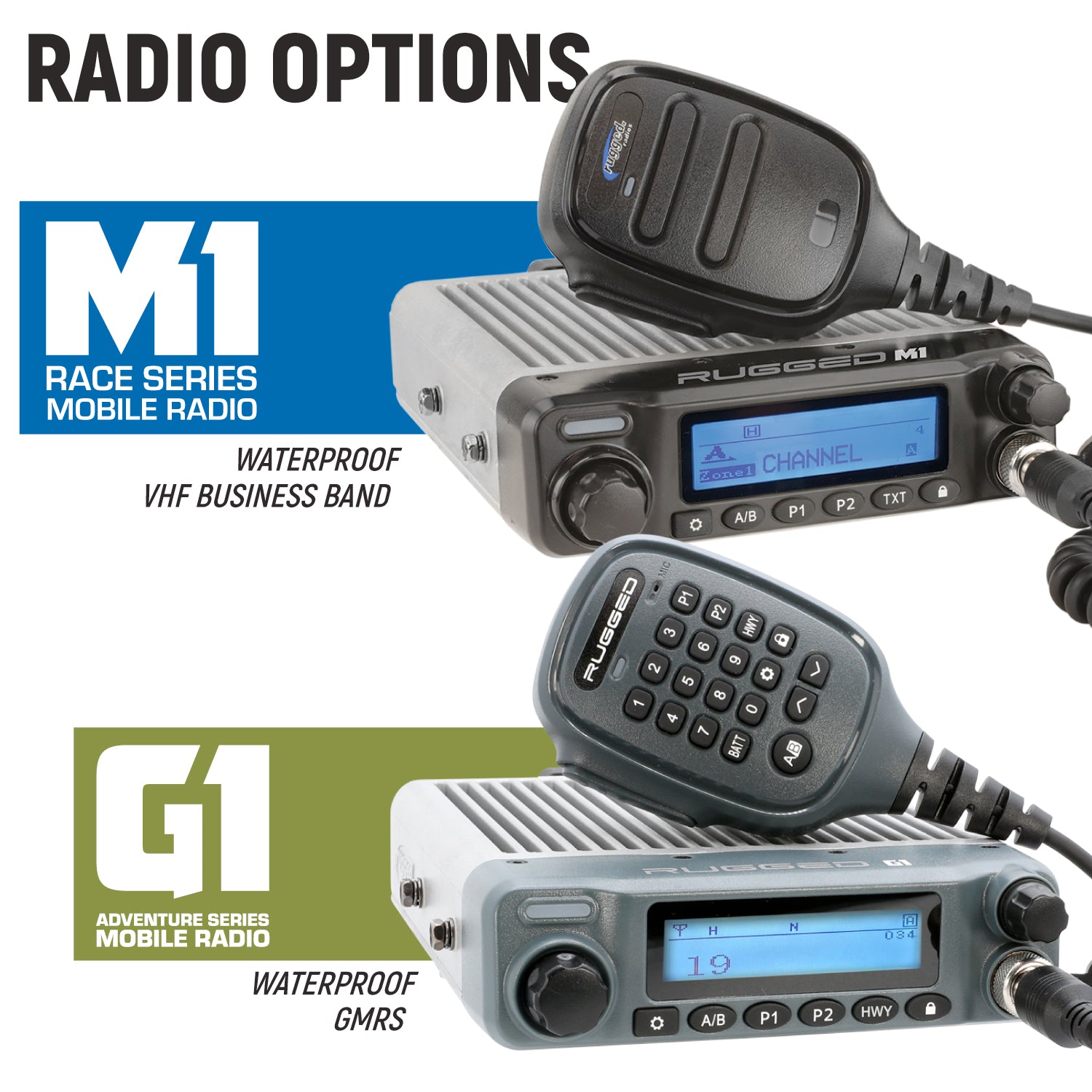 Rugged Air Intercoms RRP364-BTC kit intercom G1 GMRS