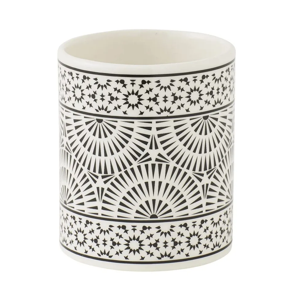 Levasseur Tribu porte brosse à dents porcelaine ethnique
