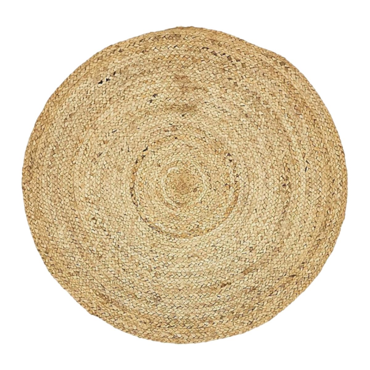 Levasseur Sol Surabaya tapis rond beige naturel 120x120cm jute