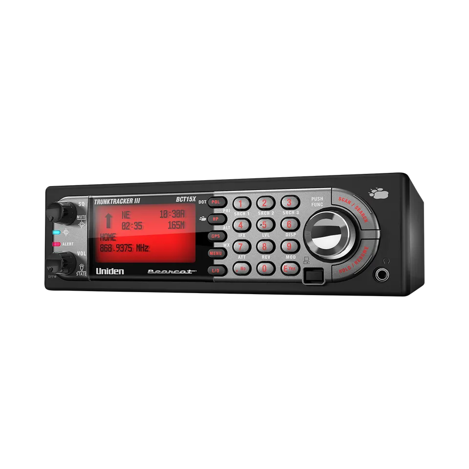 Uniden BCT15X scanner radio base mémoire dynamique