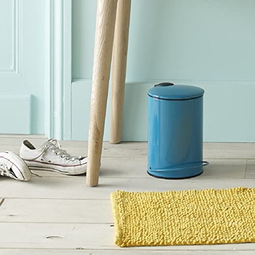 LEVASSEUR Salle de bain Poubelle à pédale 3L 17x17x25 cm