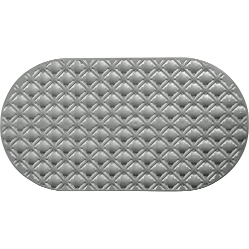 LEVASSEUR Tapis de Douche Anti-dérapant tapis gris 69x38cm PVC
