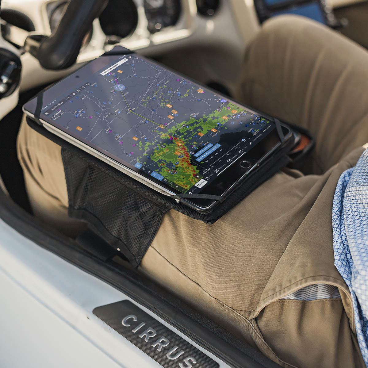 Flight Outfitters iDeck Kneeboard tablette genou pilote Taille L
