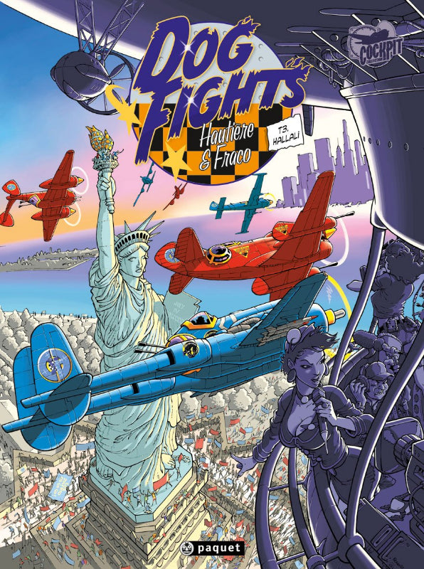 Dog Fights T3 Hallali Hautière Fraco bande dessinée aviation 48 pages