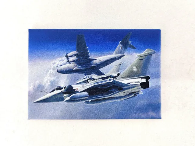 La Boutique du Pilote Rafale A400M magnet 8x5,5 cm Perinotto