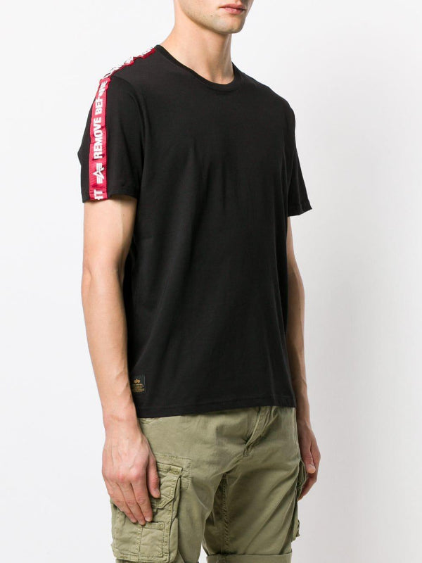 Alpha Industries Remove Before Flight t-shirt noir taille L
