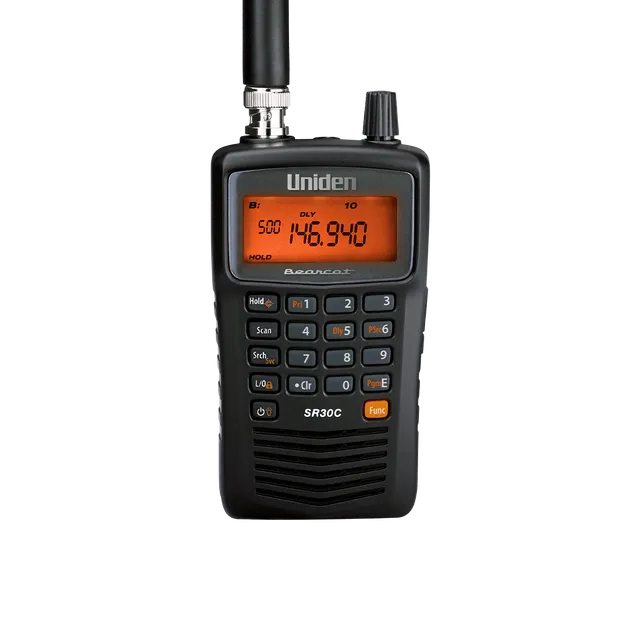 Uniden Bearcat SR30C scanner radio portable aviation