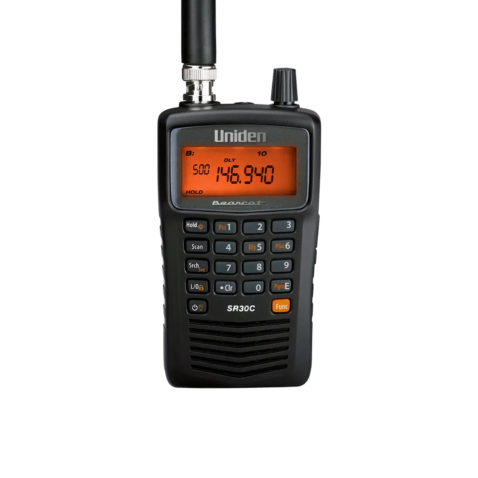 Uniden Bearcat SR30C scanner radio portable aviation