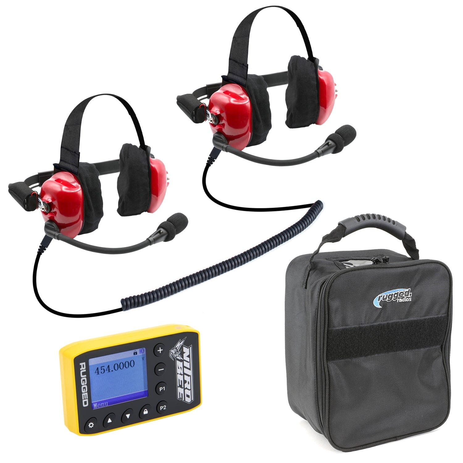 Rugged Air H80 Track Talk Casque Intercom + Nitro Bee UHF