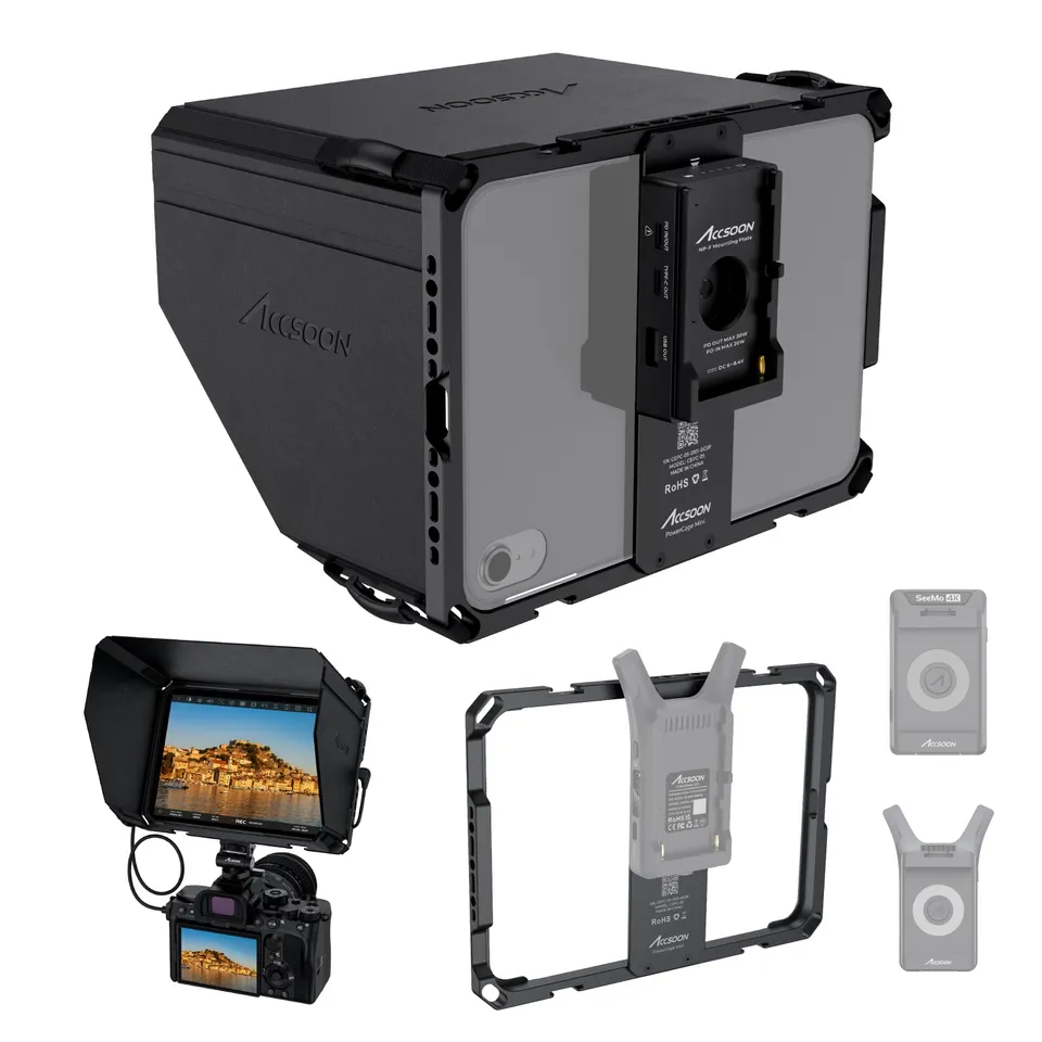 Accsoon PowerCage Mini Cage iPad Mini 6 A17 Pro 8,3 pouces NP-F