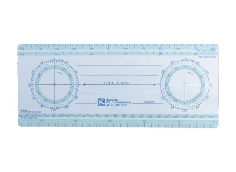 SIA Règle cartes Radionav accessoire navigation VFR