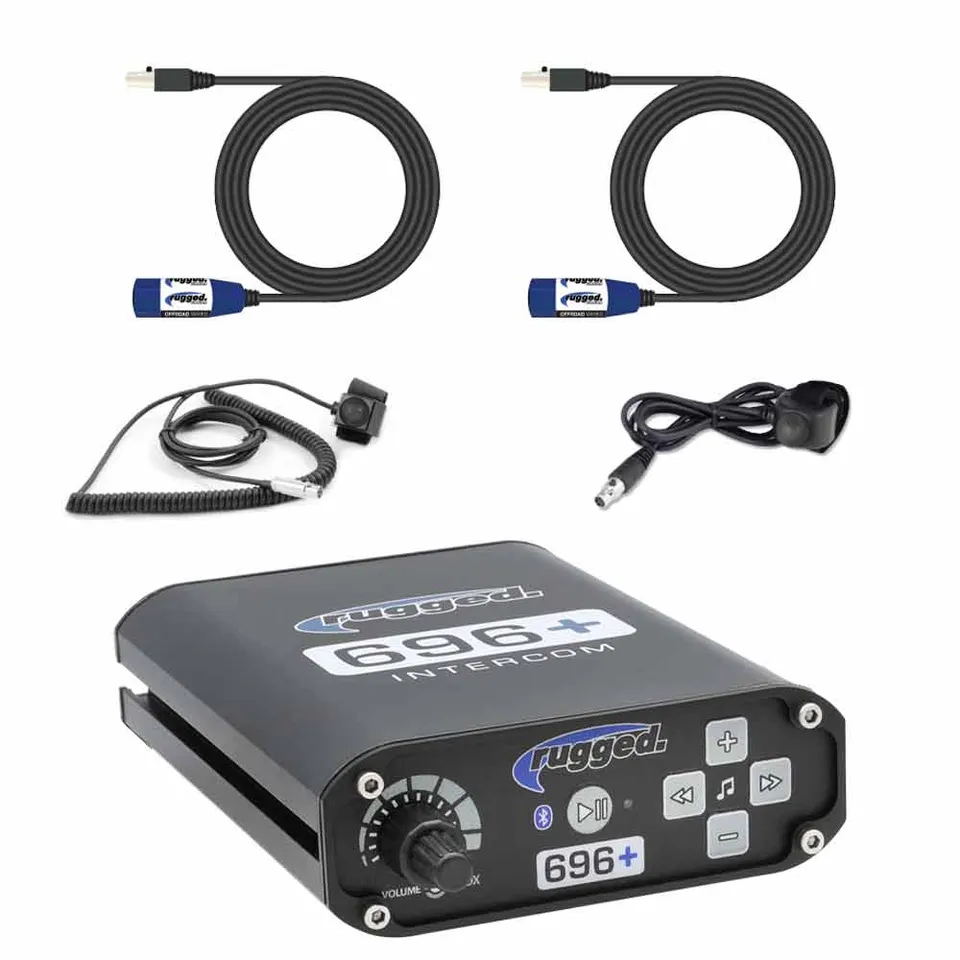 Rugged Air 696 PLUS Kit Intercom Bluetooth Musique 5 Places
