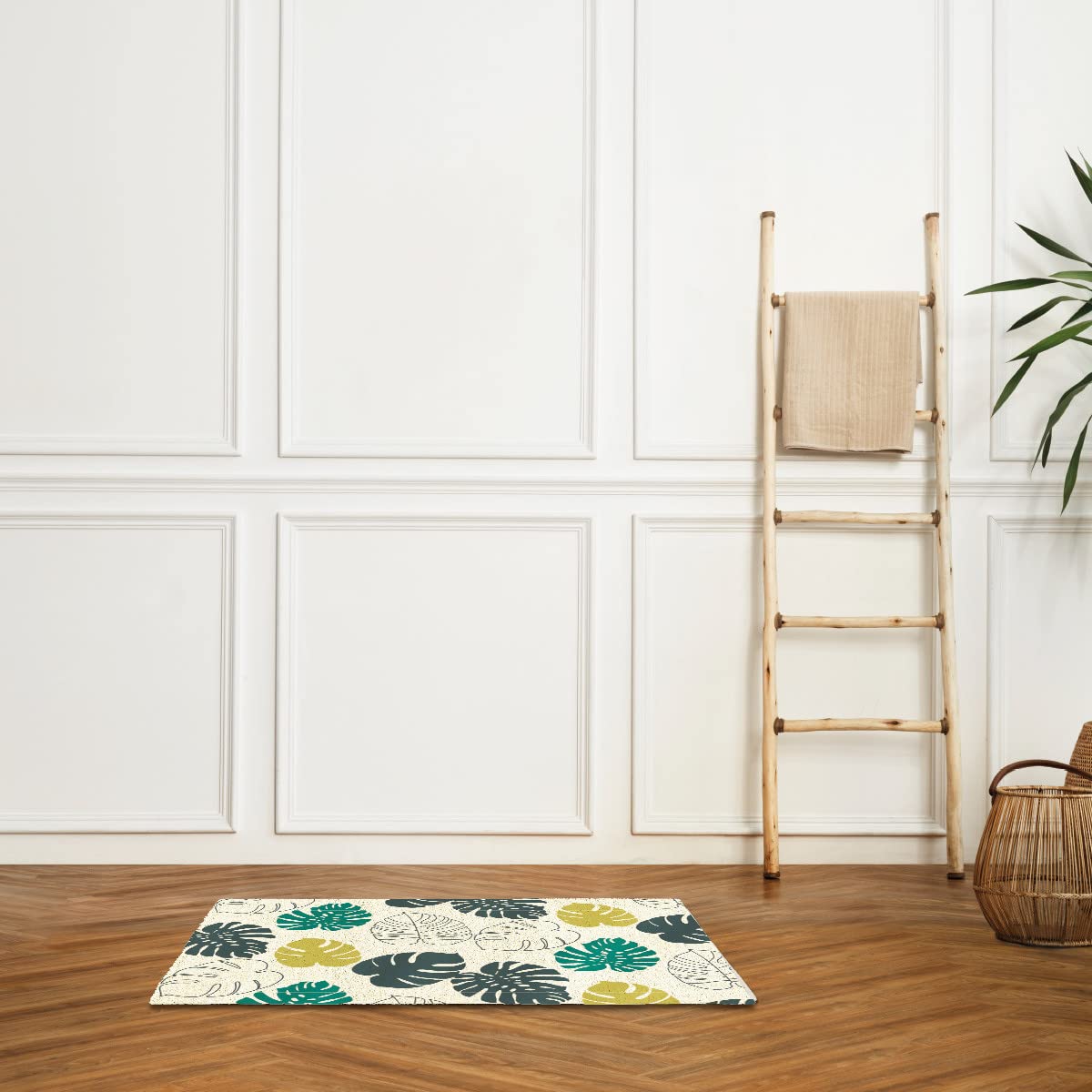 Levasseur Tropic Tapis de Bain Coton Imprimé 50x70cm