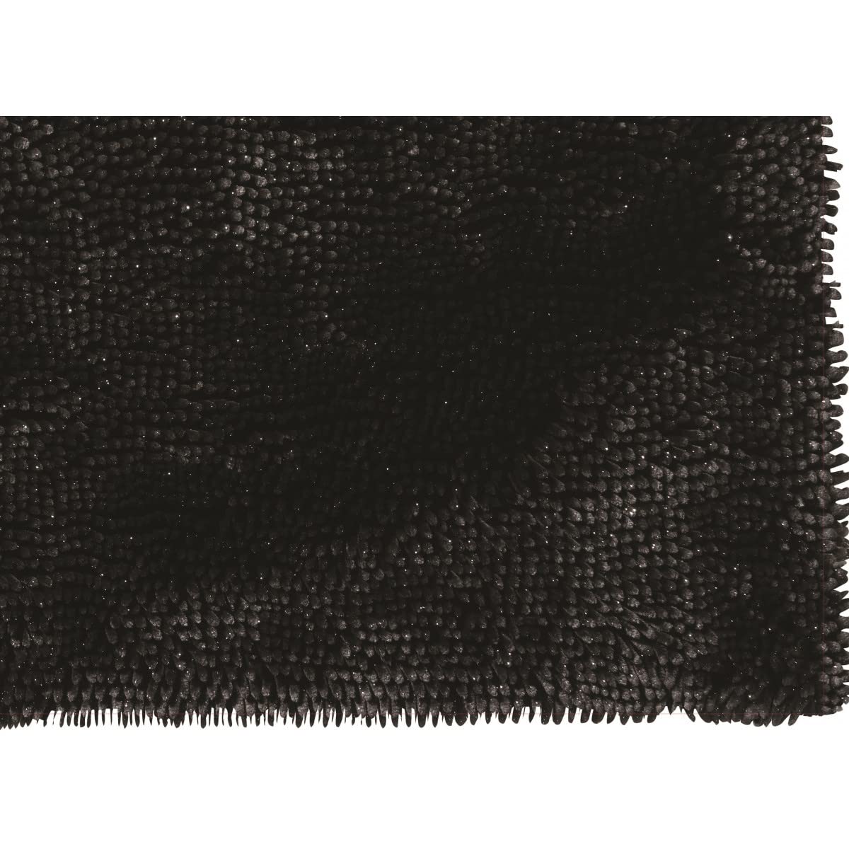 Levasseur Shiny Tapis de Bain Noir 60x120cm Fil Doré