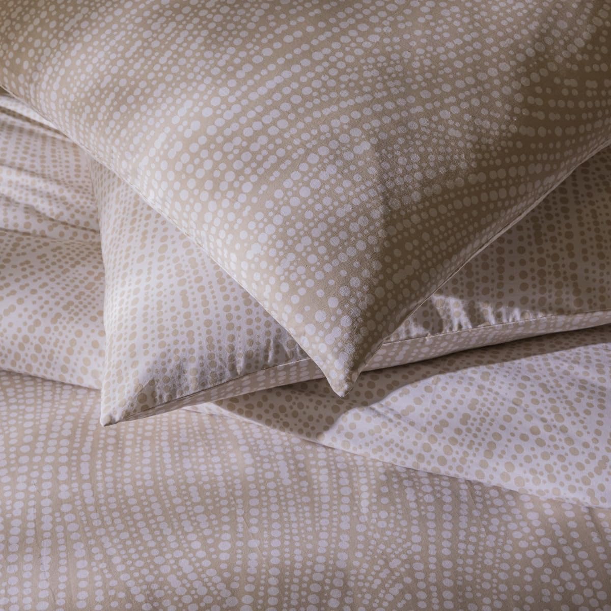 Levasseur Nairobi parure de lit beige 240x220cm coton