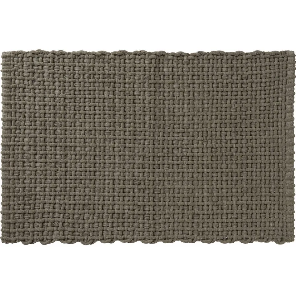 Levasseur Jungle tapis 50x80 cm kaki polycoton moelleux