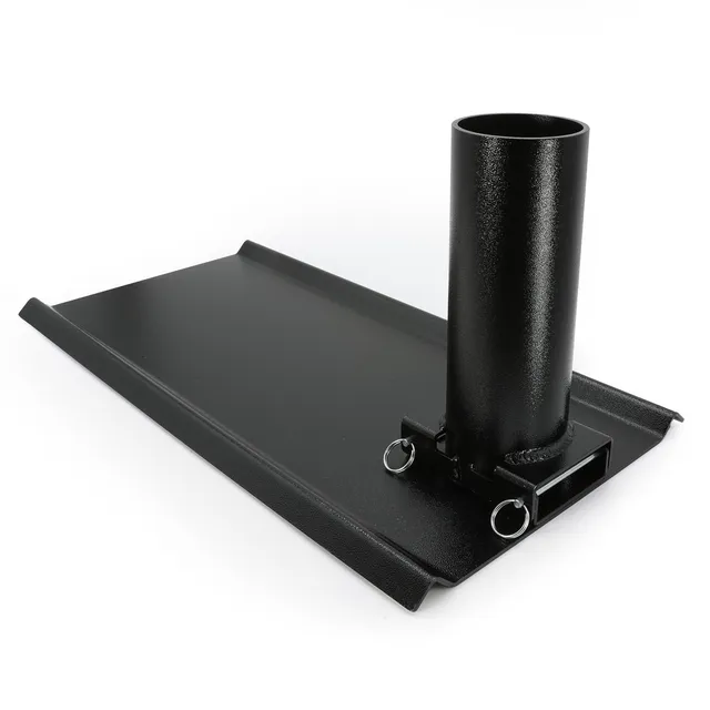 Rugged Air Mounts Support roue mât drapeau télescopique inox