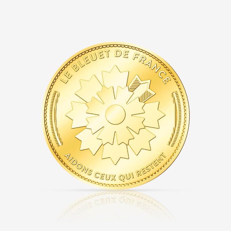 La Boutique du Pilote Bleuet de France médaille souvenir 34mm