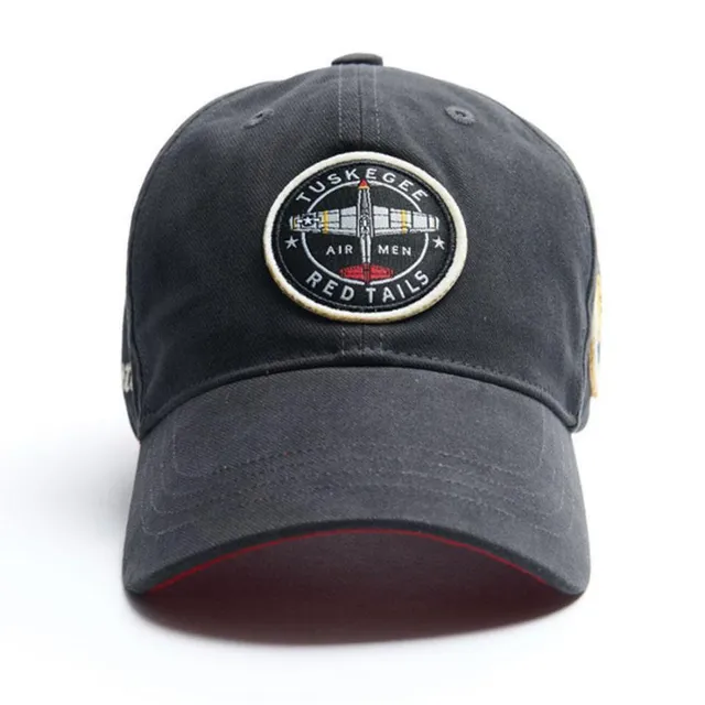 Red Canoe casquette Tuskegee Red Tails P51 Mustang