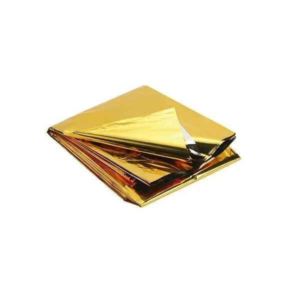 La Boutique du Pilote couverture de survie alu 1,5x2 m