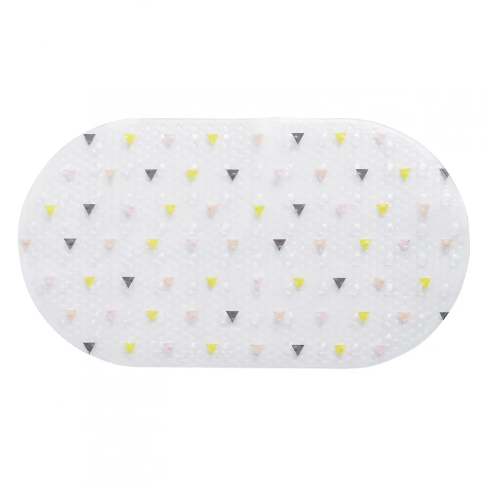 Levasseur tapis de douche 69x38 blanc PVC antidérapant