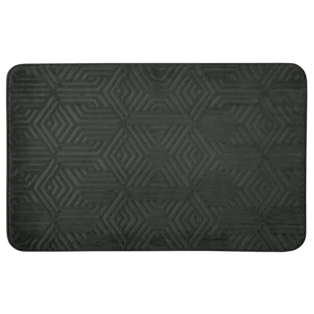 LEVASSEUR Gabriel tapis de bain mémoire anthracite 50x80cm