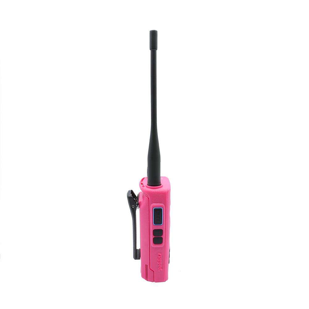 Rugged Air R1 radio portable rose 5W DMR analogique