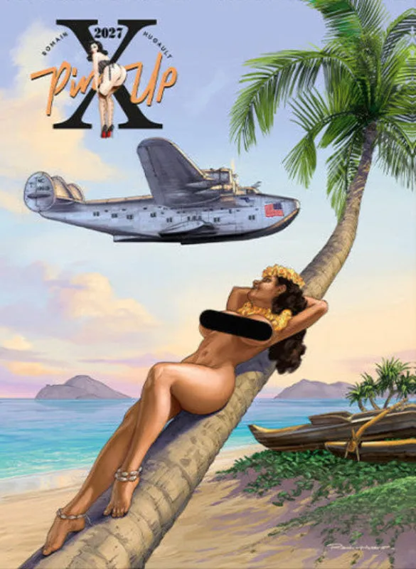 Romain Hugault Calendrier Pin Up X 2027 A3 limité