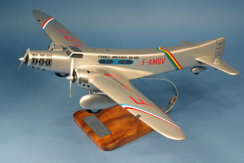 La Boutique du Pilote Maquette bois Couzinet 71 Arc-en-Ciel 1/48