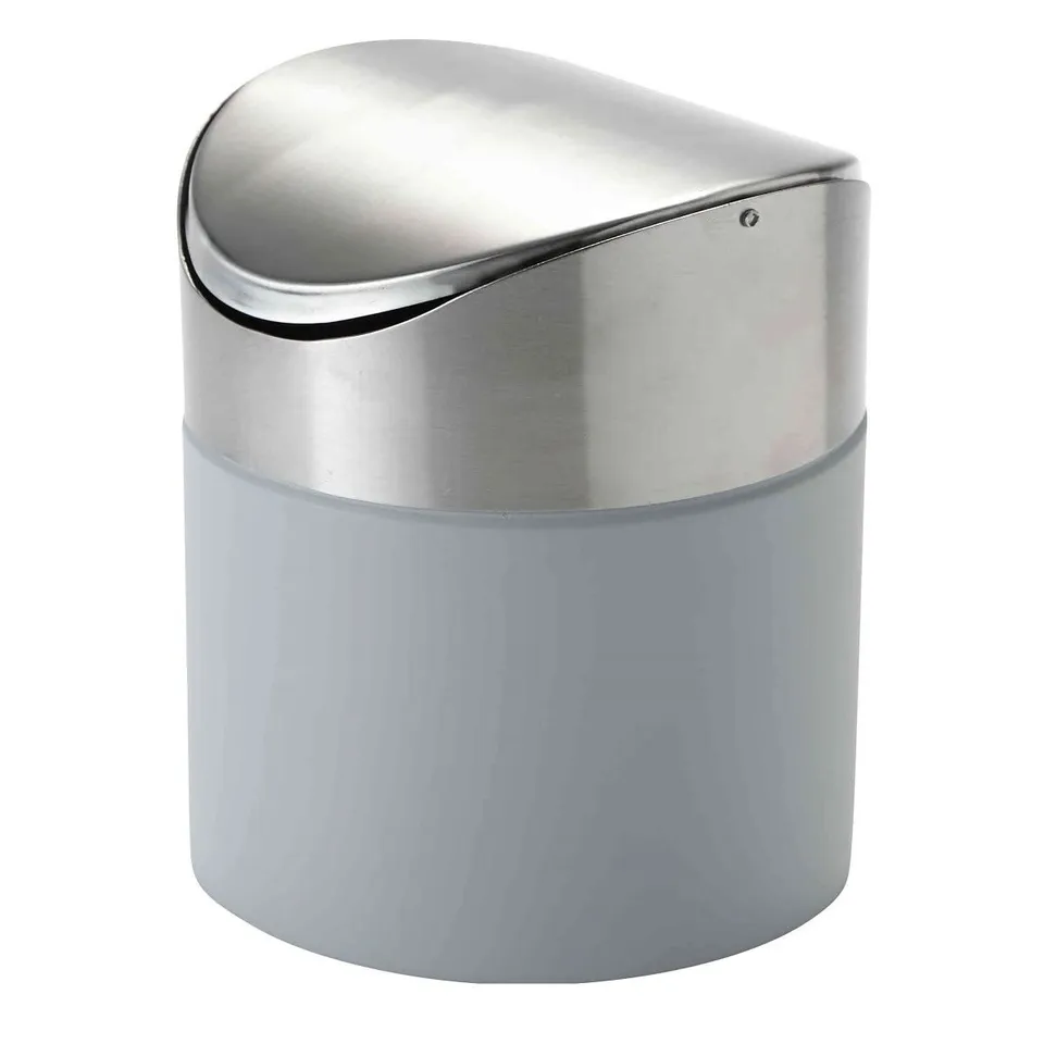 LEVASSEUR Salle de bain Poubelle à coton 1,5L inox