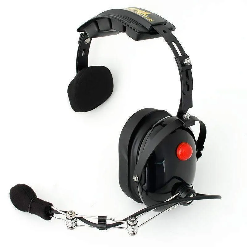 Rugged Air H15 casque radio une oreille noir