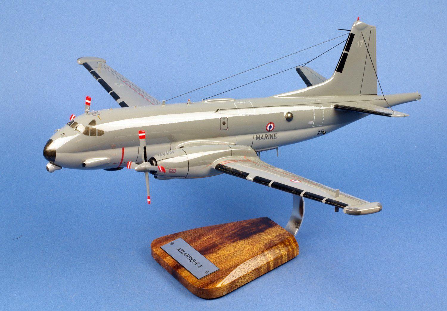 La Boutique du Pilote Atlantique 2 maquette bois 1/70