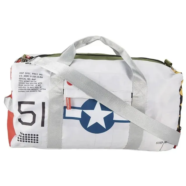 La Boutique du Pilote P-51 Mustang sac voyage nylon Duffel Bag