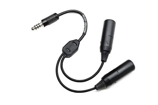 Pilot Communications adaptateur casque AG vers hélicoptère OTAN