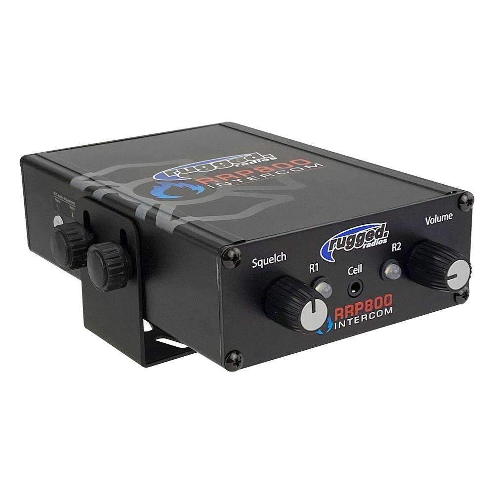 Rugged Air RRP800 intercom camion pompier 8 places double radio