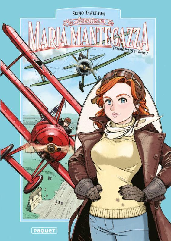 La Boutique du Pilote Maria Mantegazza Tome 1 BD aviation femme pilote