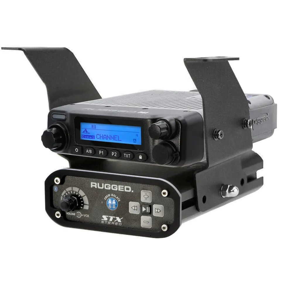 Rugged Air XP1 support radio tableau bord Polaris RZR